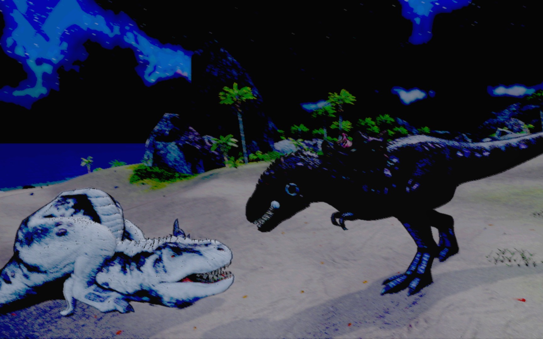 鏖战精英霸王龙