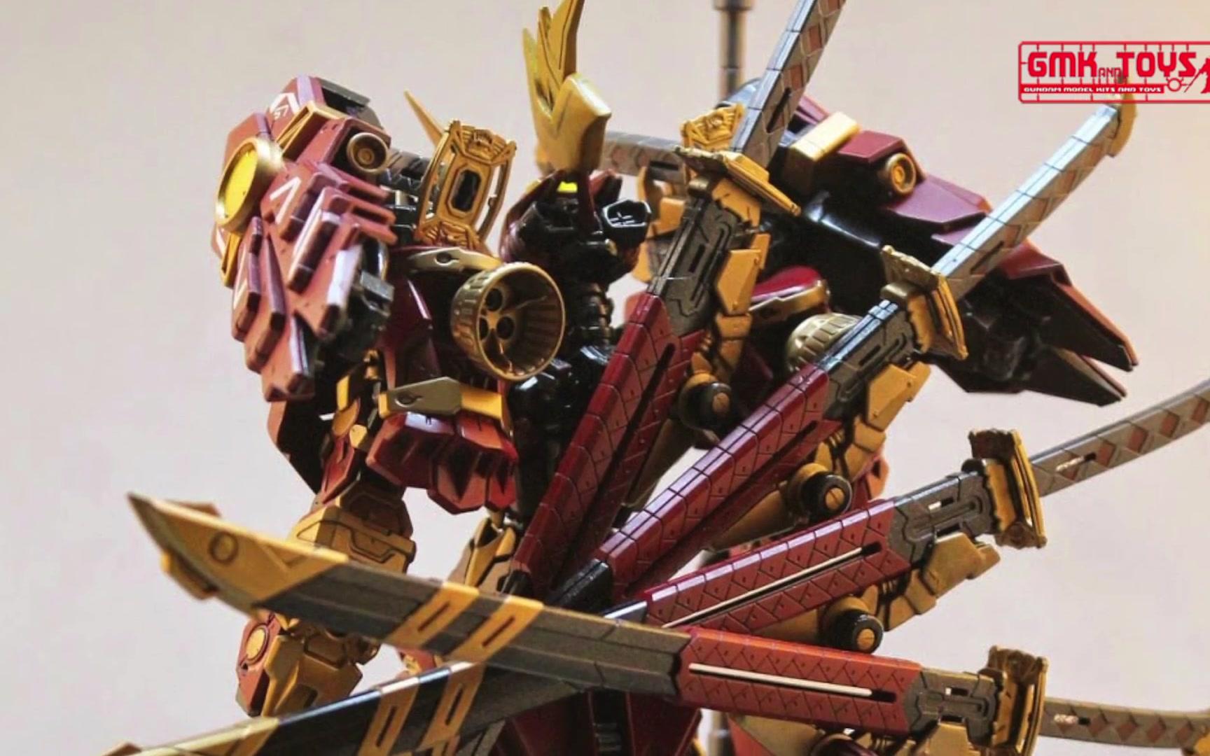 mg改造信长高达模型改造鉴赏