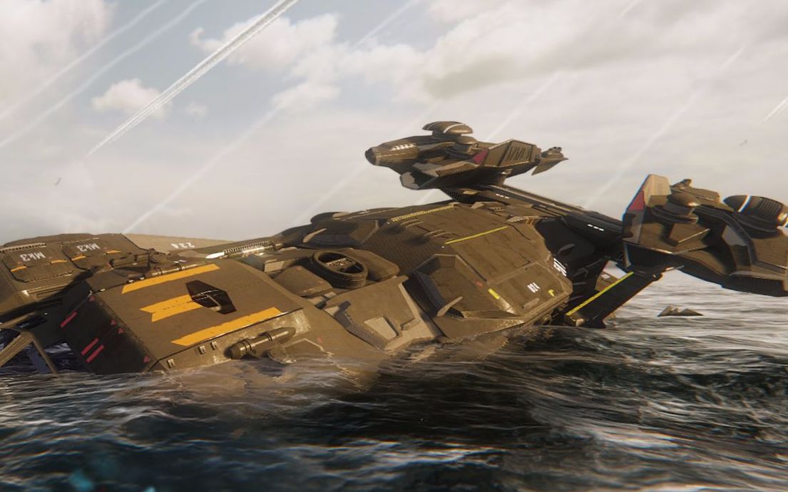 在星际公民里不好好停船的结果居然是这个