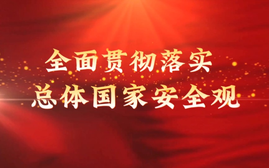 《全面贯彻落实总体国家安全观》——高校大学生讲思政课公开课展示活动作品哔哩哔哩bilibili