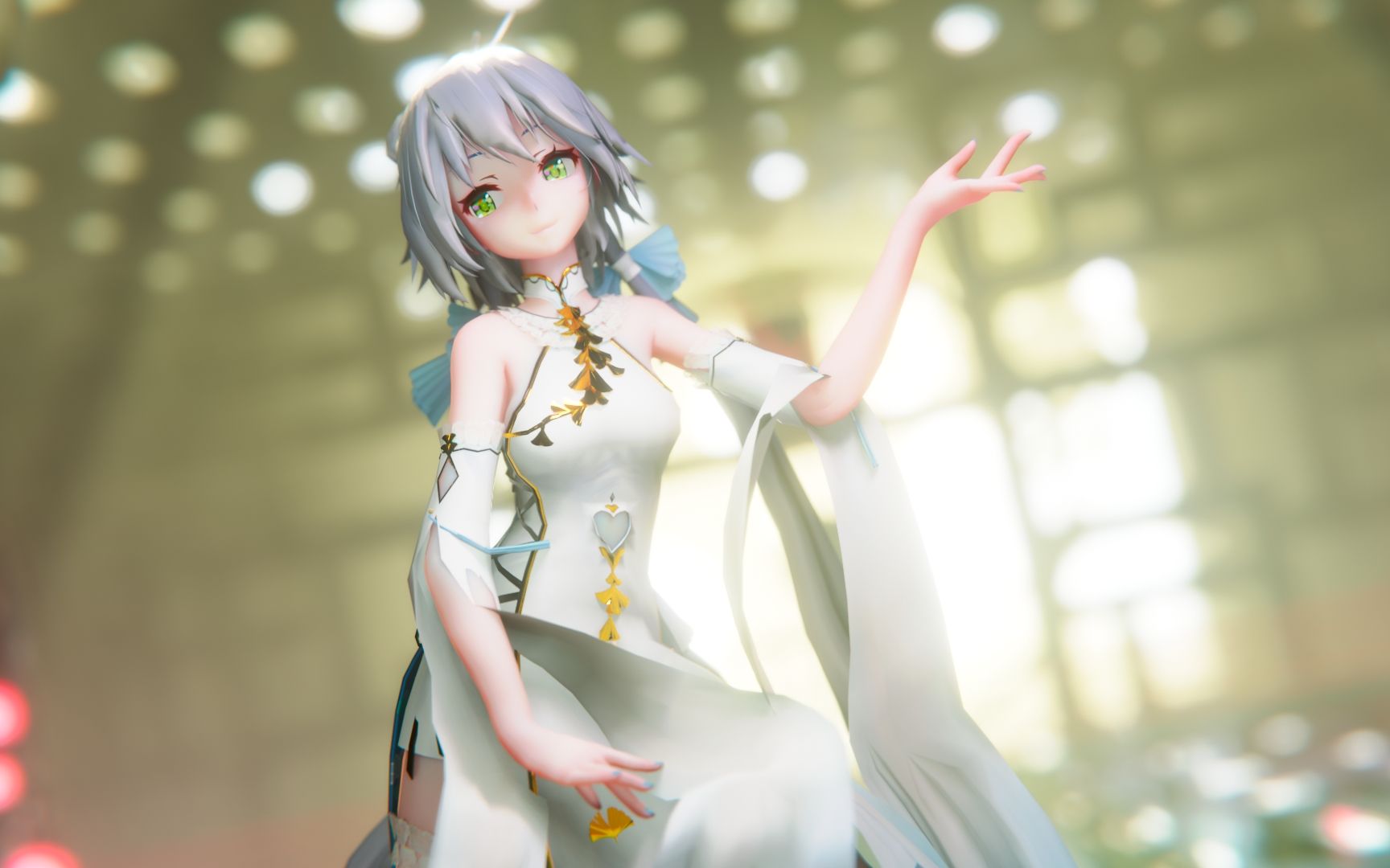 【白丝洛天依】未来过往,同是一轮月光_哔哩哔哩_bilibili