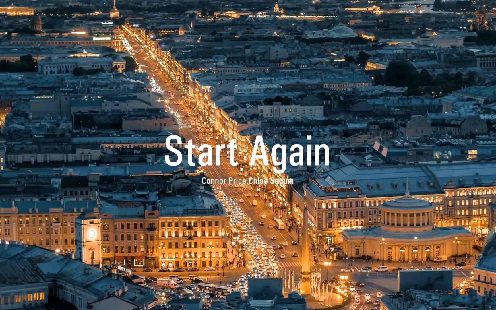 [图]《Start Again》跟着节奏，好柔情好生动