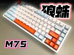 Download Video: 狼蛛 M75铝合金键盘 - 这半年没白等 含评测、拆解