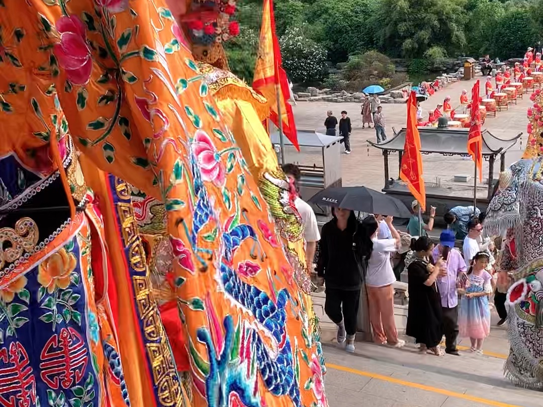 福建游神威武霸气的高骨神将#闽东游神文化哔哩哔哩bilibili