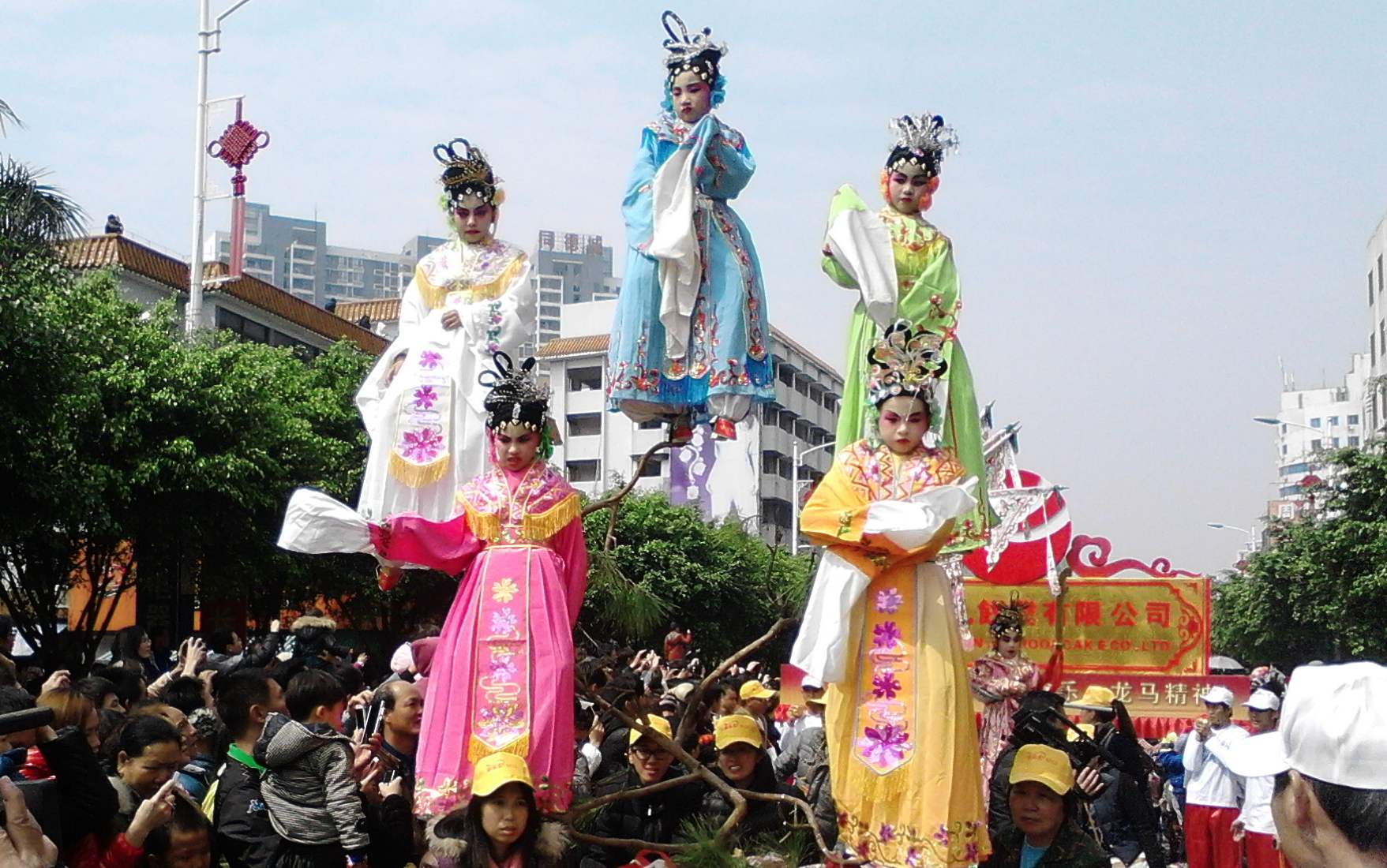 吴川飘色高清图片图片