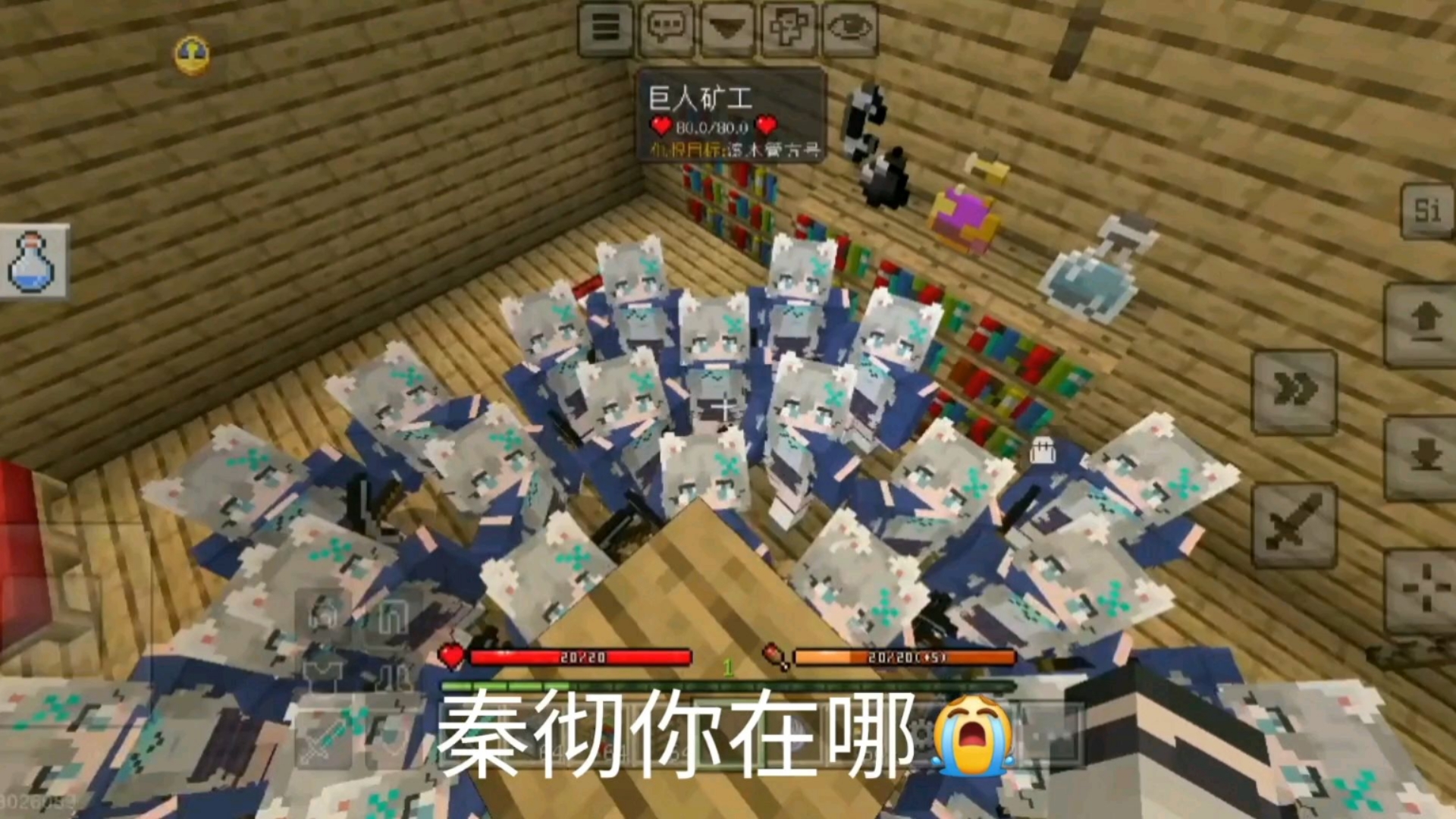 秦彻，家里进狼了