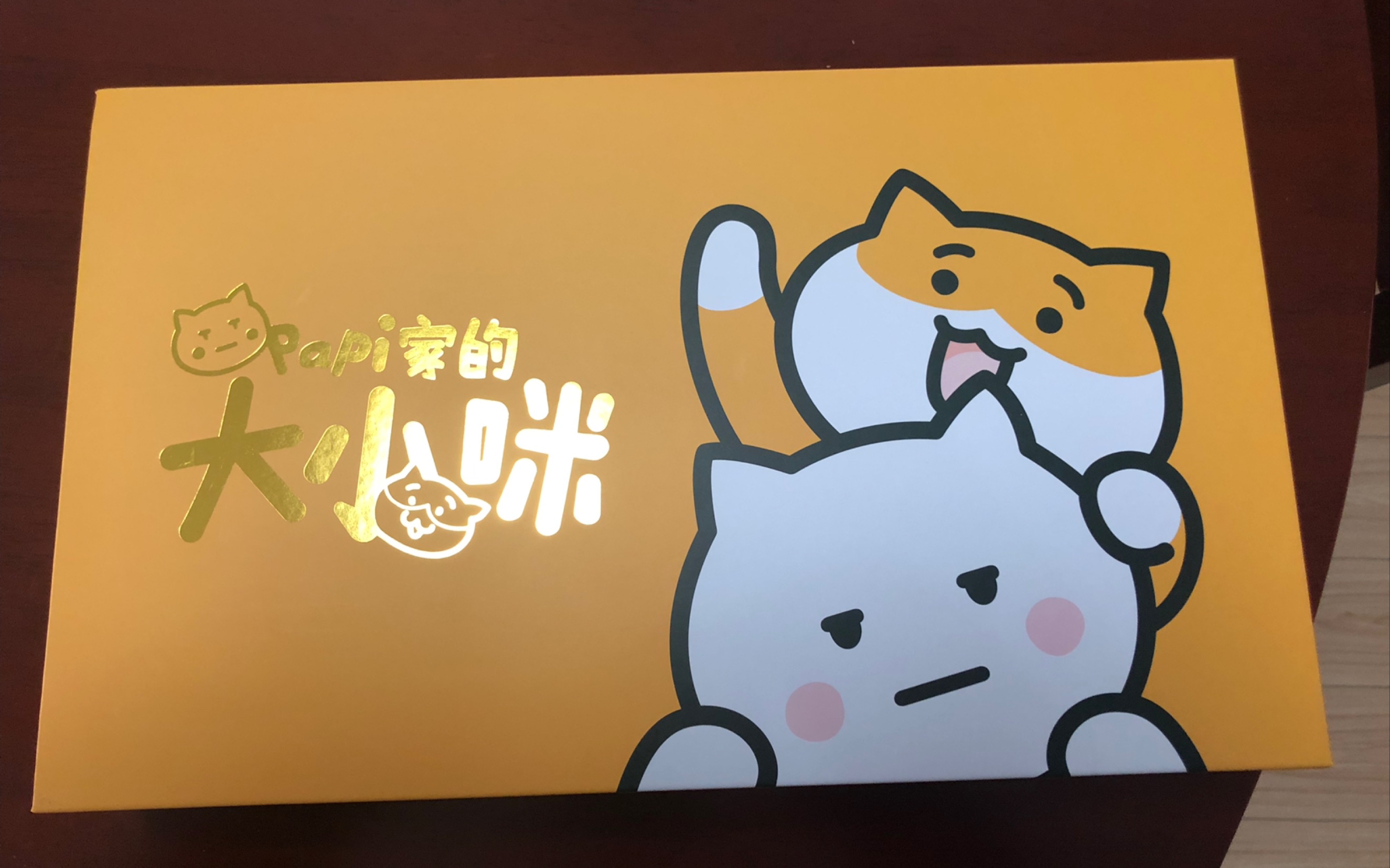 papi家的大小咪文具手帐套装拆箱