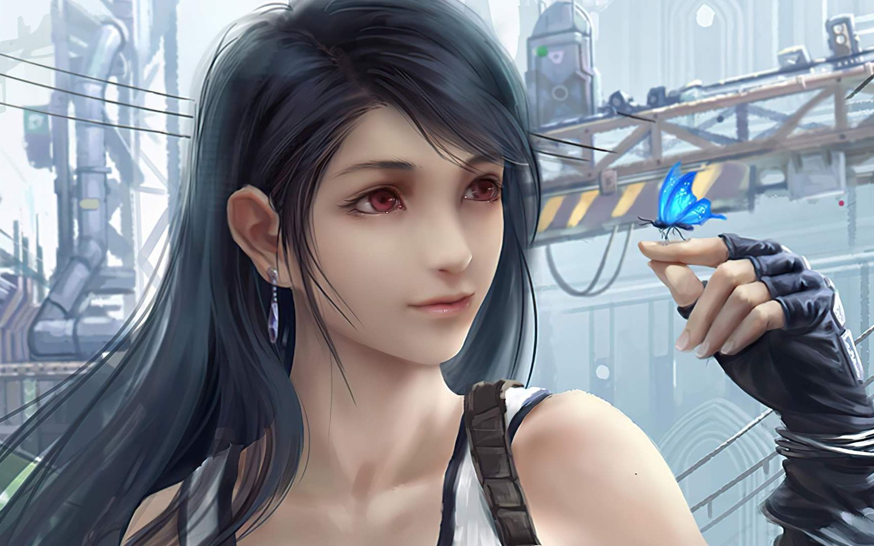 最终幻想7重制版【ff vii re】让蒂法教你做 ↑引体向上