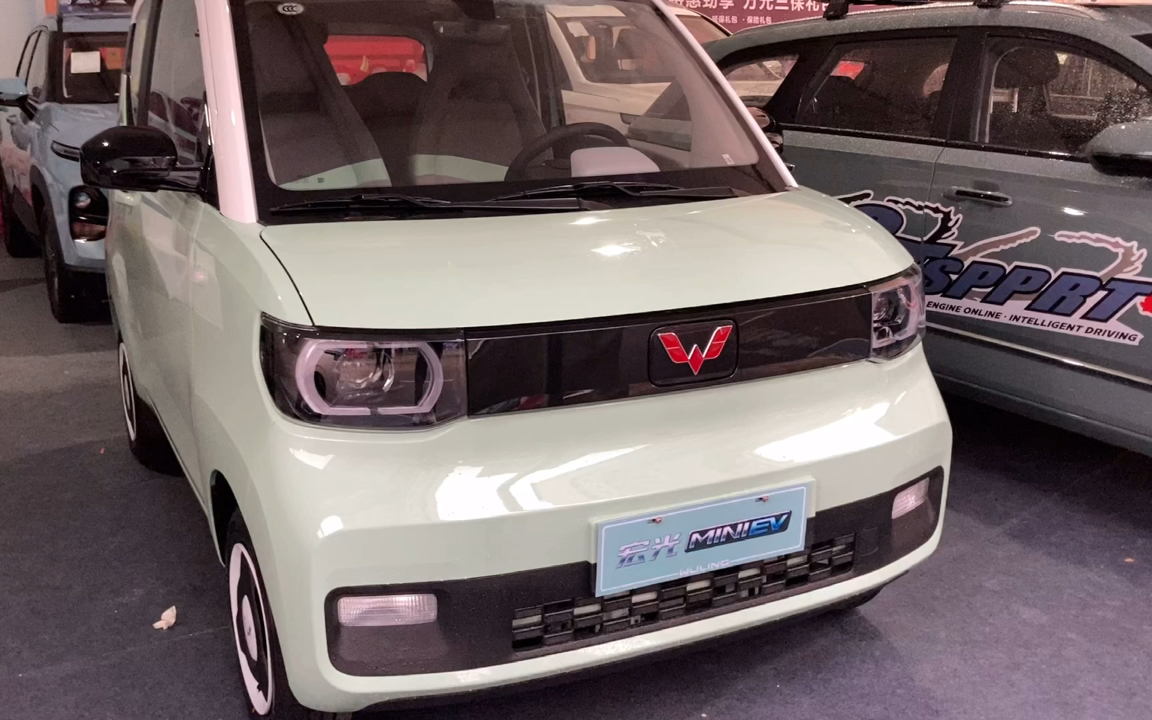 五菱宏光 mini ev,新款,馬卡龍配色,人民的日常代步車