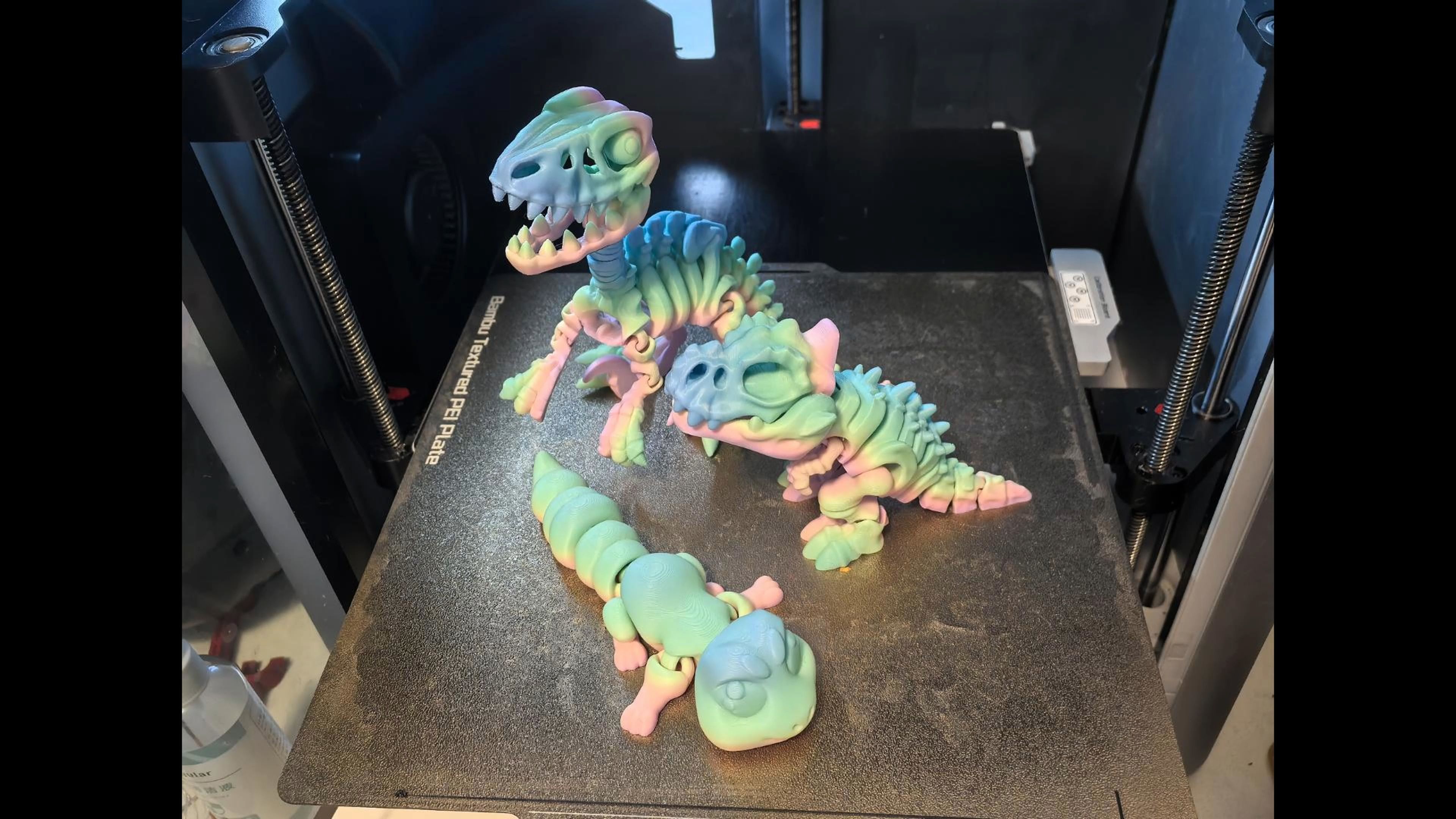 新款骨架恐龙模型