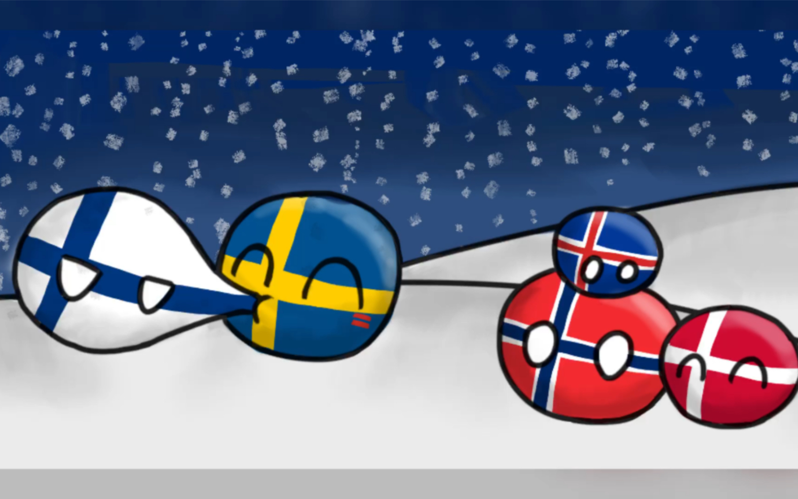 [波兰球]浅摸一下北欧五国