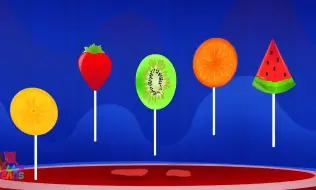 Download Video: Five Little Lollipops Animated Nursery Rhyme for Kids