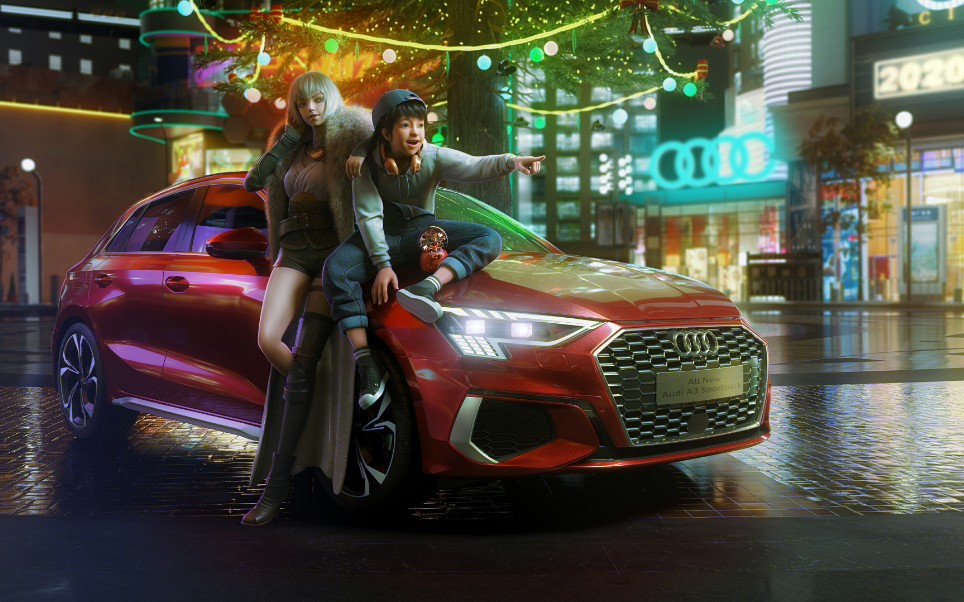 【高甜预警】奥迪×灵笼 2020圣诞番外