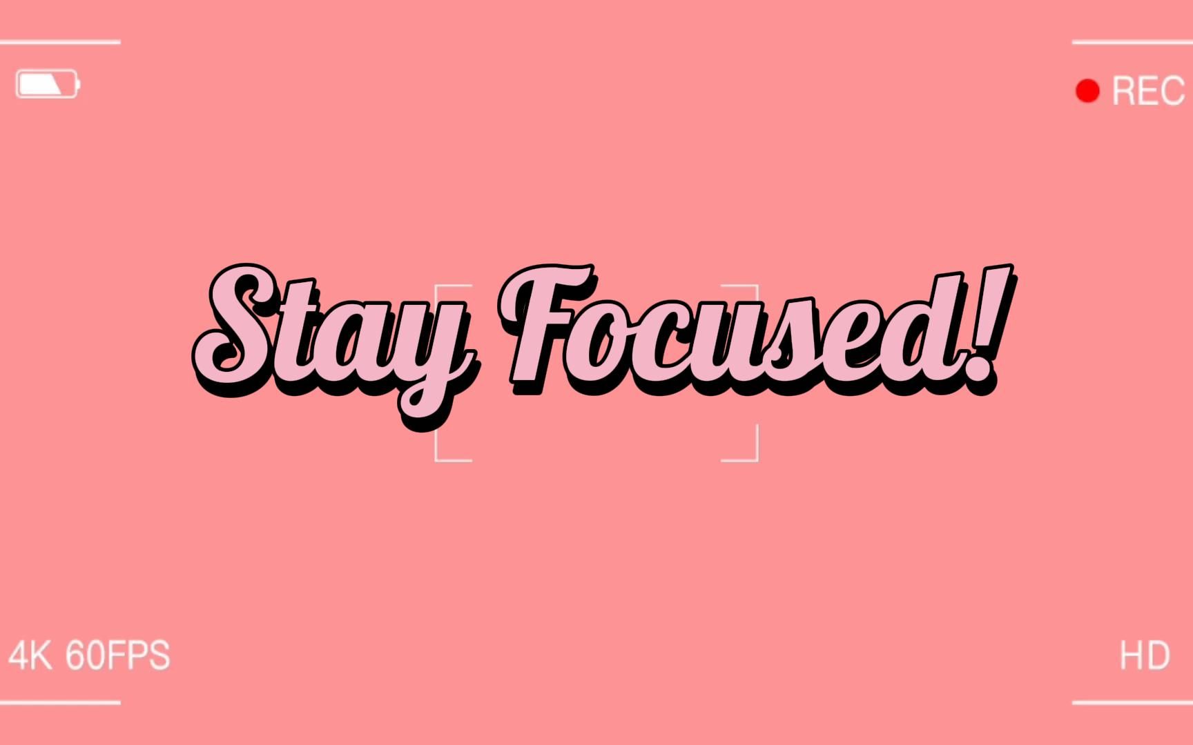 stay focused |01-今天你读文献了吗?