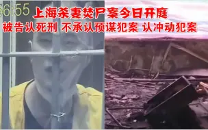 Tải video: ”上海杀妻焚尸案择日宣判“，被告求死但觉得是冲动犯罪非预谋！