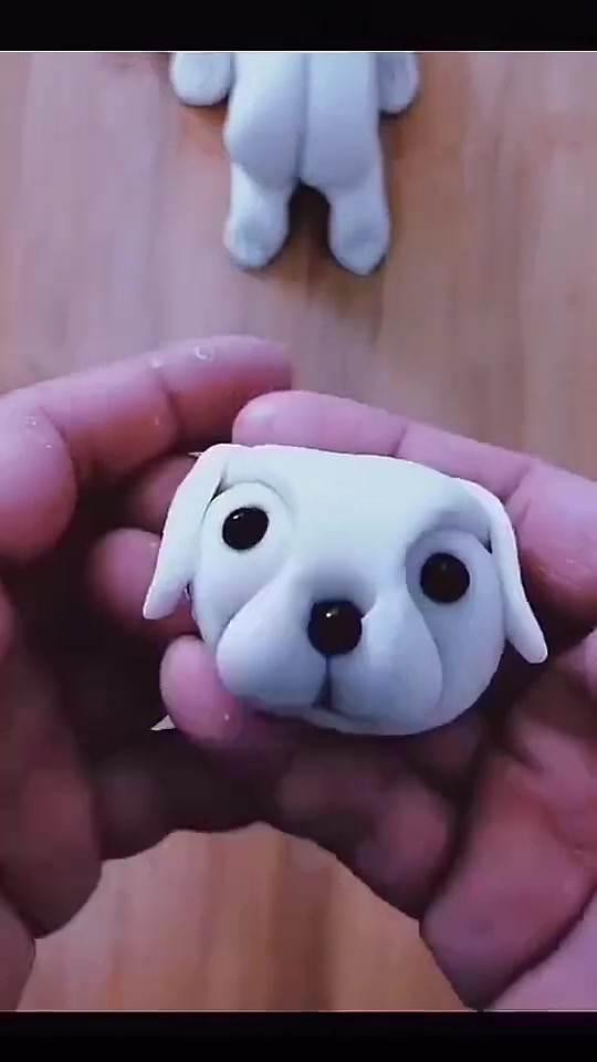 如何捏一只可爱的狗子你学废了吗高能