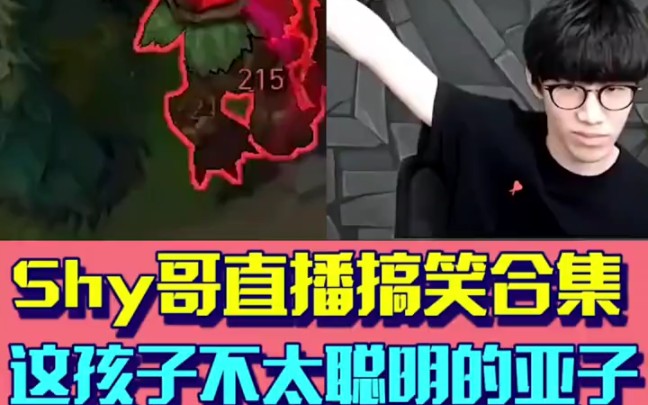 theshy直播搞笑名场面