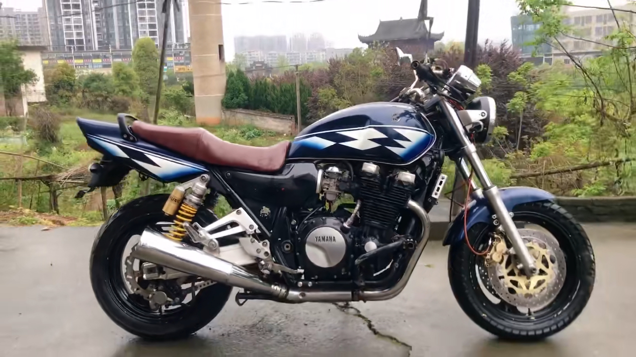 xjr1200,原装度高,奥林斯减震.原