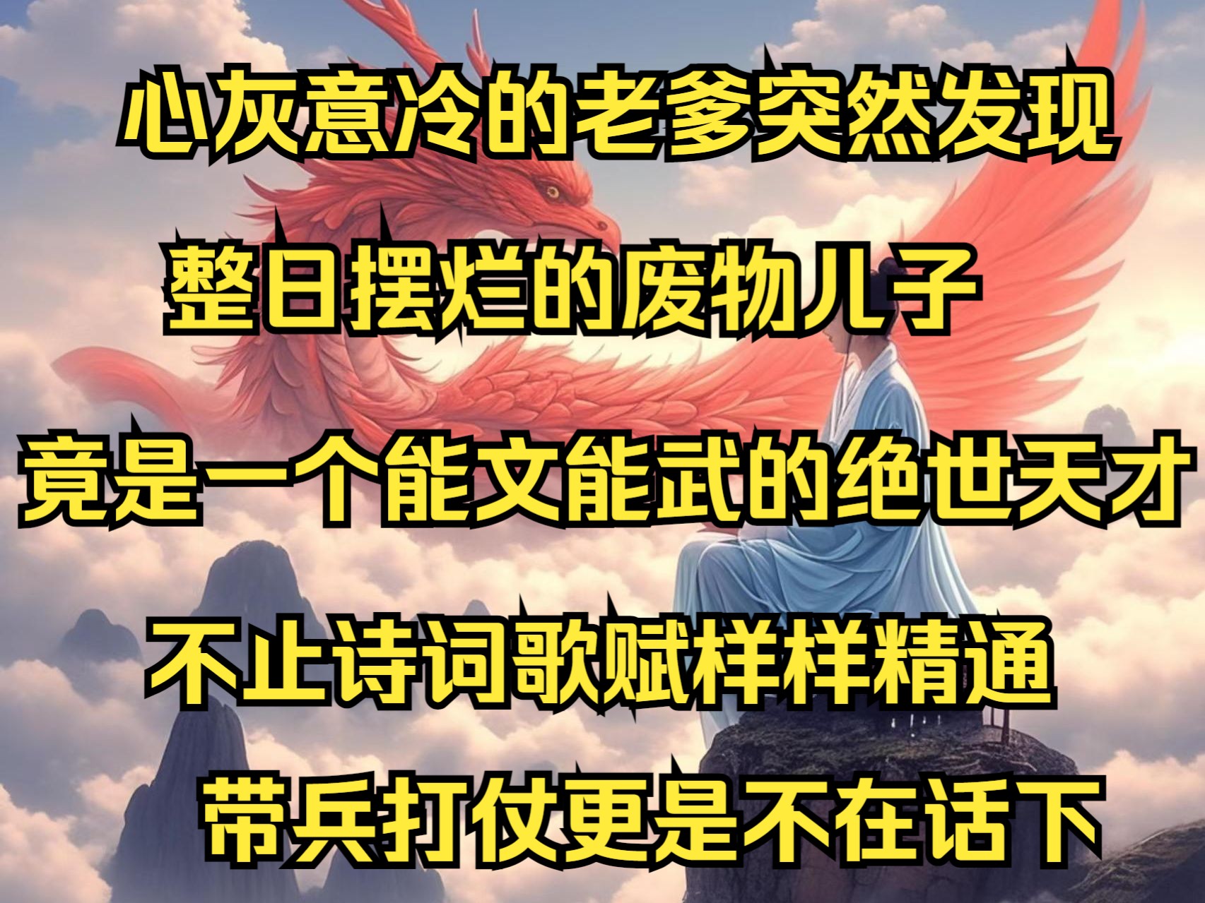 心灰意冷的老爹突然发现,整日摆烂的废物儿子竟是一个能文能武的绝世天才,不止诗词歌赋样样精通,带兵打仗更是不在话下哔哩哔哩bilibili