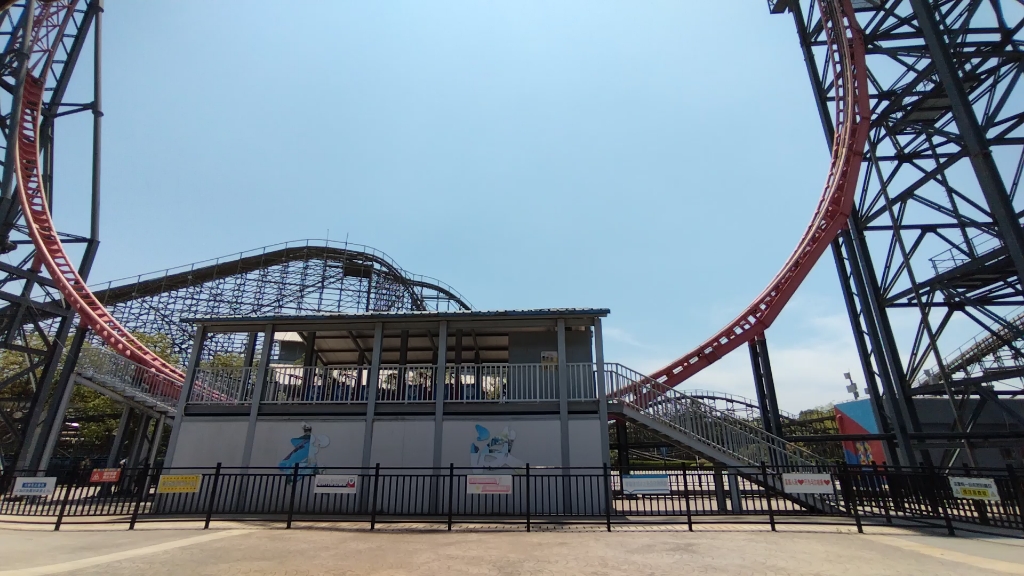 武汉欢乐谷 凤舞九天 不敢玩系列_哔哩哔哩_bilibili