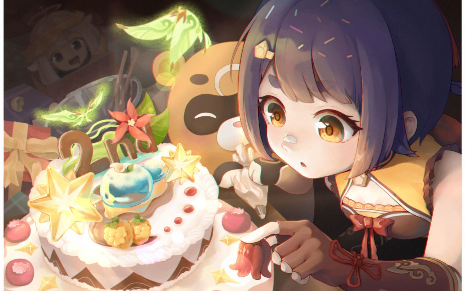 300w湖畔的妮妮安不双判也不够香菱打呀