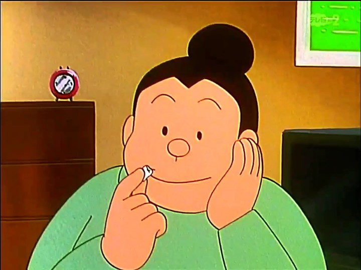 原来胖虎妈妈怕牙医了,像大雄一样