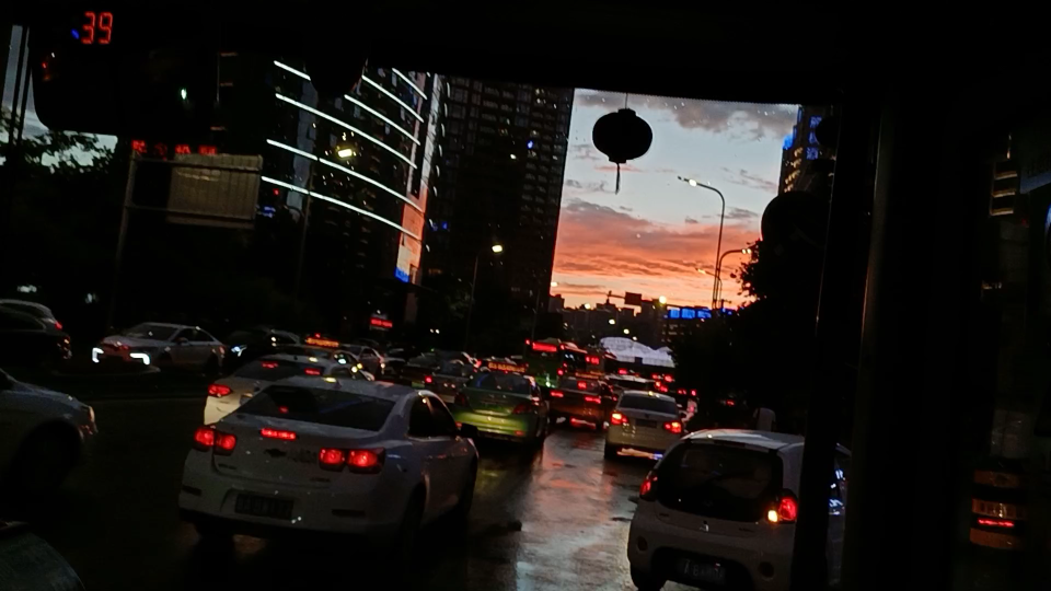 [图]雨后日落