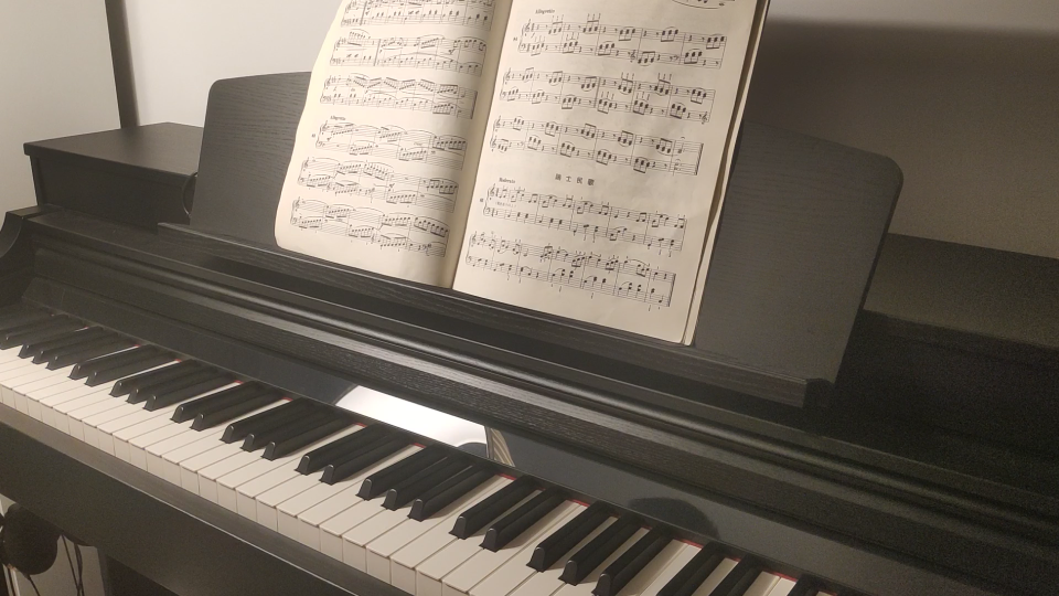 [拜厄第83条] 音阶练习曲,目标是流畅均匀,难