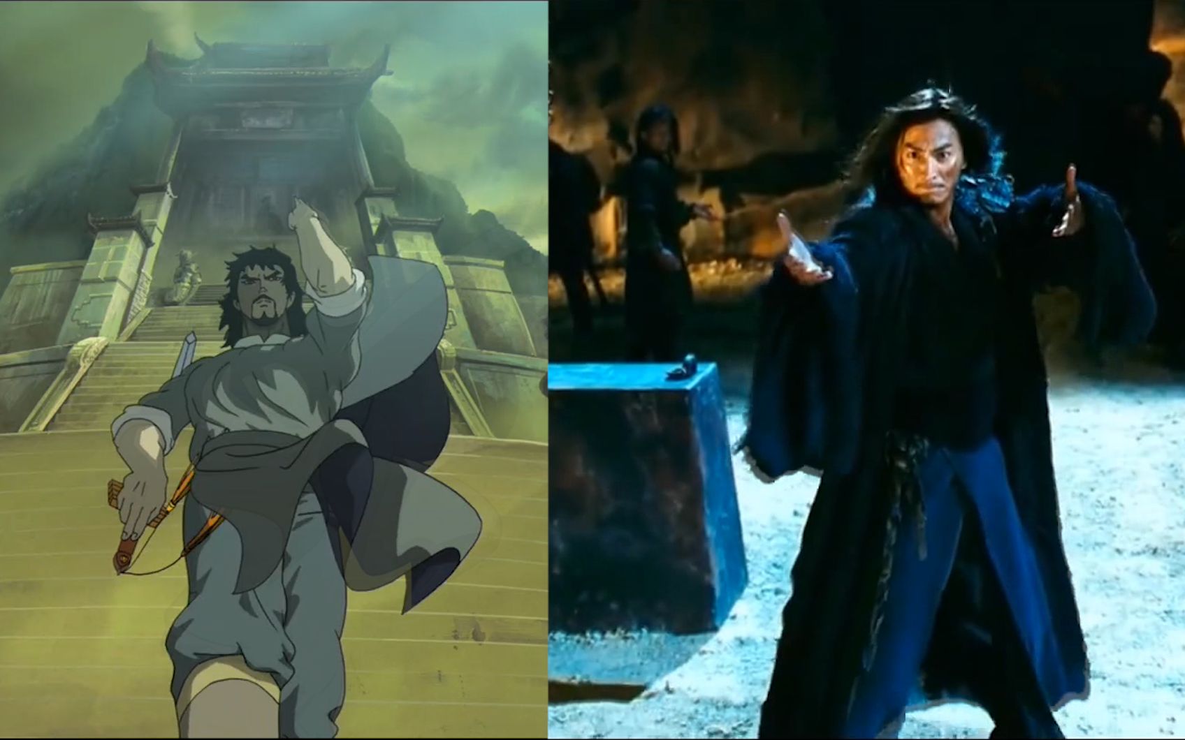 【前方高能】无名"万剑归宗"动画版vs电影版!