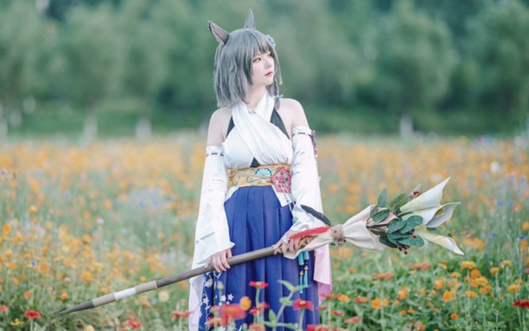 最终幻想14 猫娘尤娜 大召唤士cos