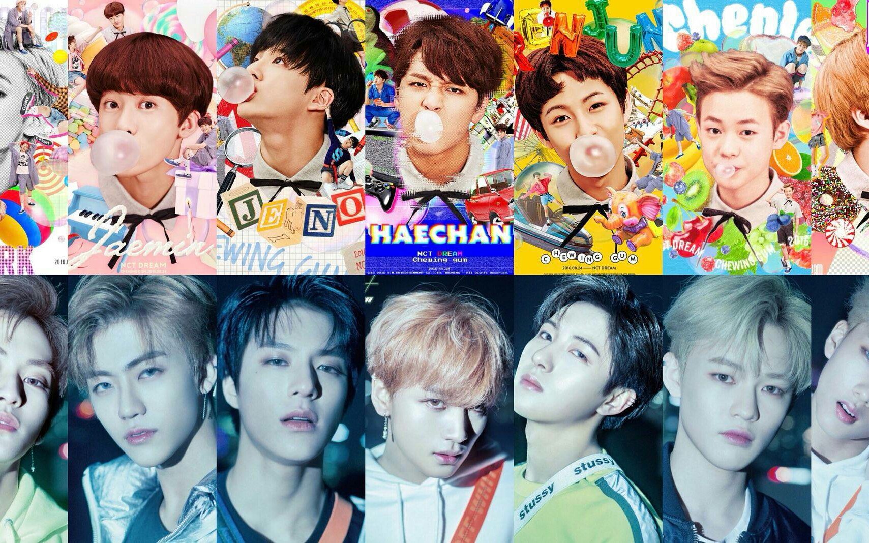 【nct dream】2016~201970【chewing gum】像长大又好像没长大的梦