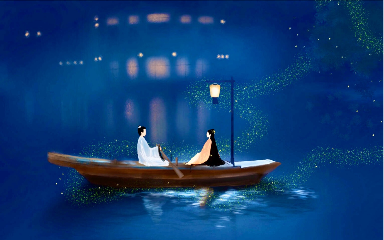 procreate | 手绘东宫小枫顾小五 | 古装无脸| 古风无脸 | ipad绘画