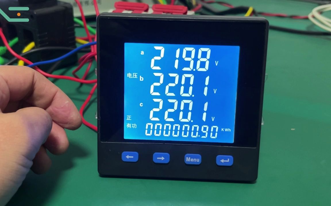 艾则科技 多功能液晶电力仪表 功能介绍 电压 电流 功率 电能 485通信哔哩哔哩bilibili