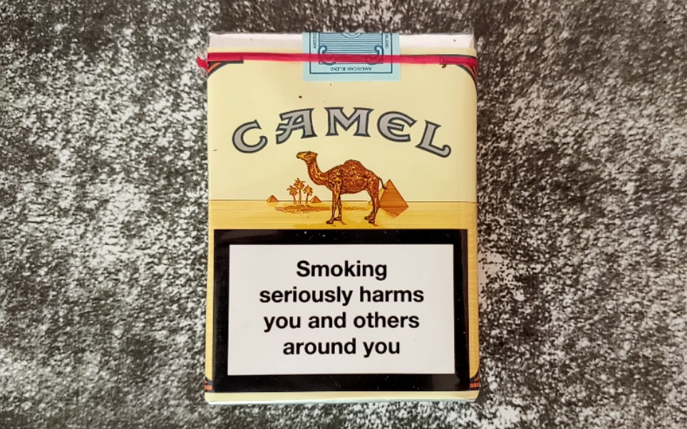 皮诺曹豆子外烟收藏鉴赏～(欧盟无嘴黄骆驼)～吸烟有害健康_哔哩哔哩