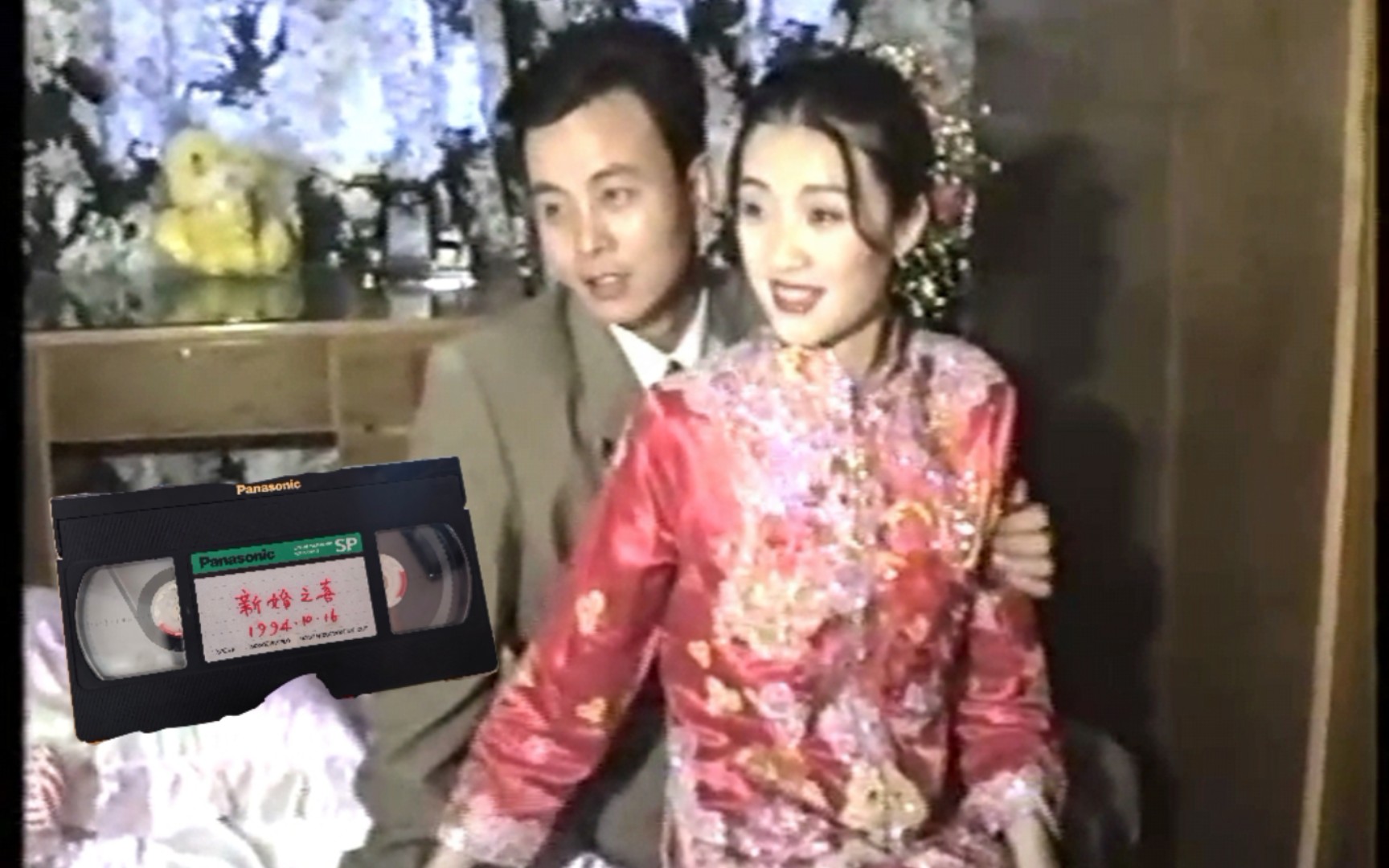 [图]翻出爸妈28年前结婚的录像带，亲戚朋友们的颜值让我怀疑人生…