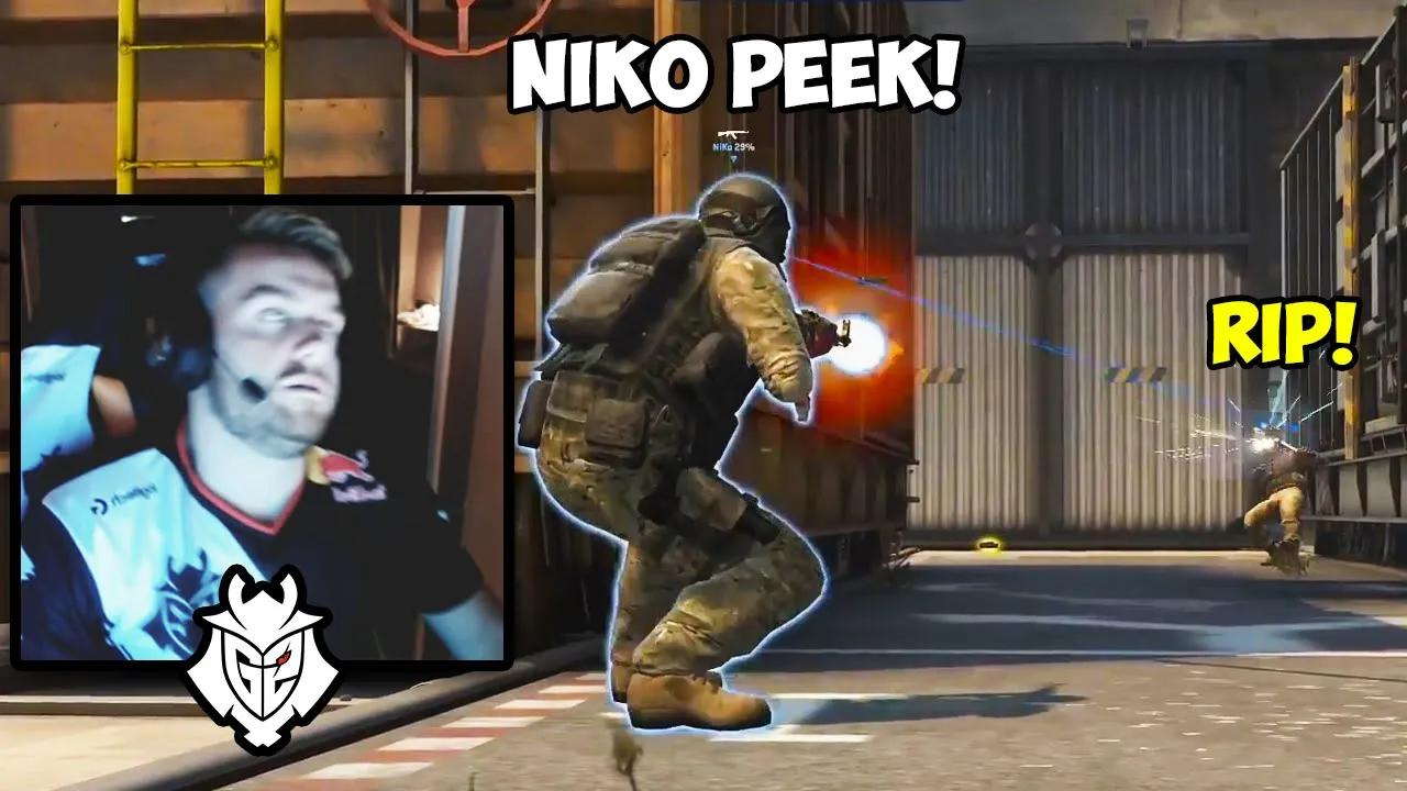 【csgo】只要niko peek了就能杀掉你! twitch片段