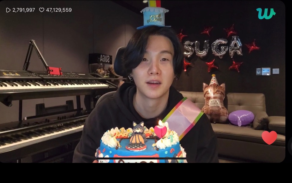 20230309 闵玧其生日快乐直播!suga生日快乐 agust d生日快乐!