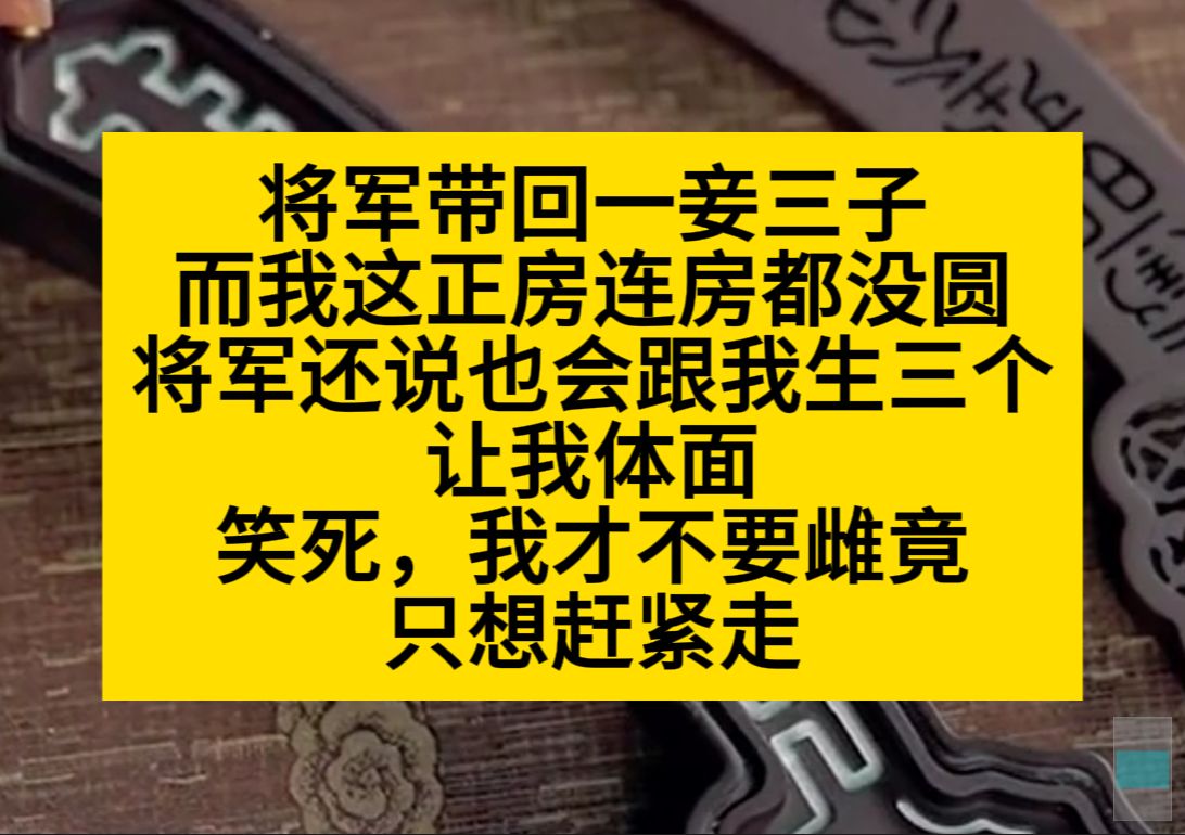 将军带回一妾三子,还说也让我生三个,不会让我失去体面,我的FU*K,小说推荐哔哩哔哩bilibili