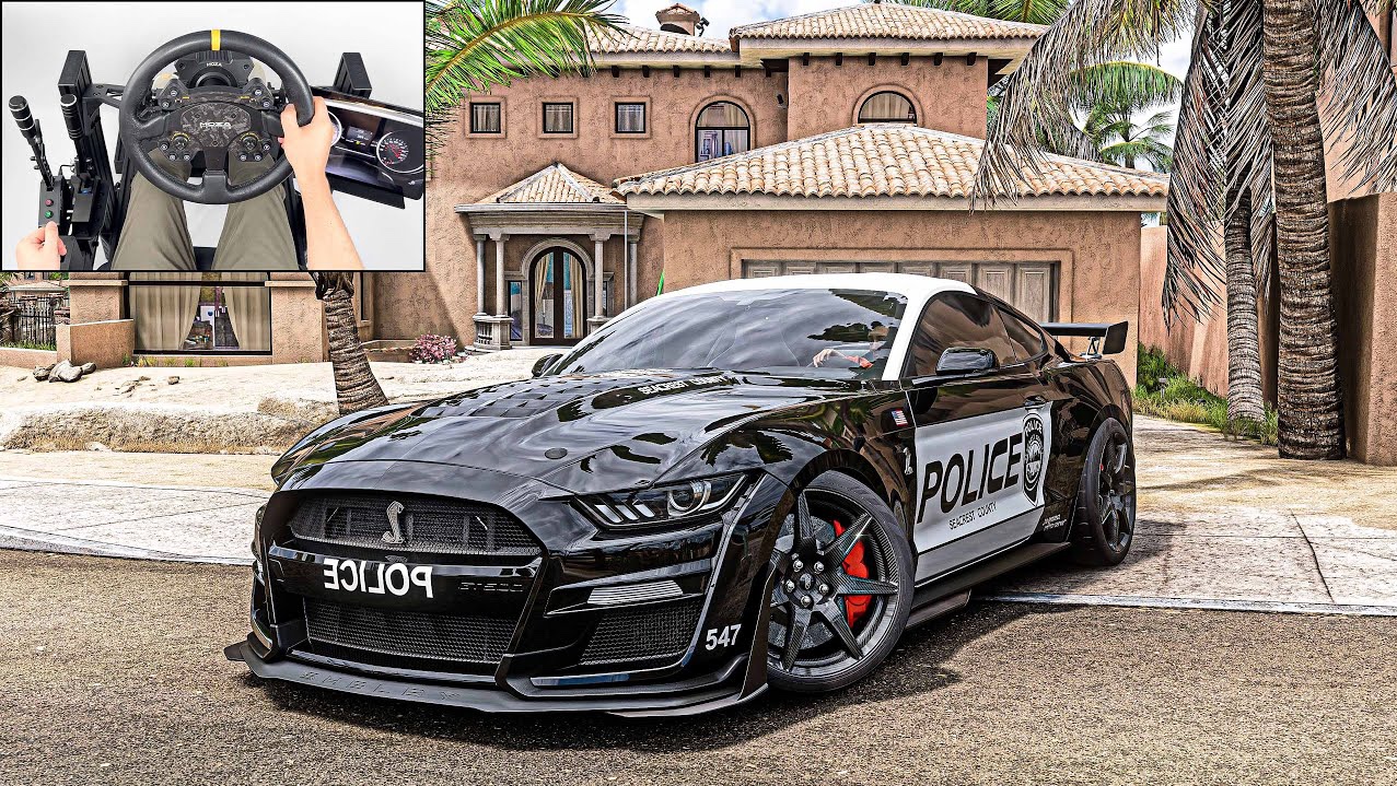 【极限竞速-地平线5】福特野马shelby gt500 警用涂装