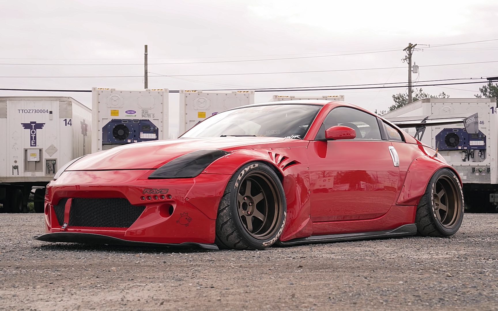 [woyshnis] rocket bunny 宽体尼桑 350z 低趴姿态[2k画质]