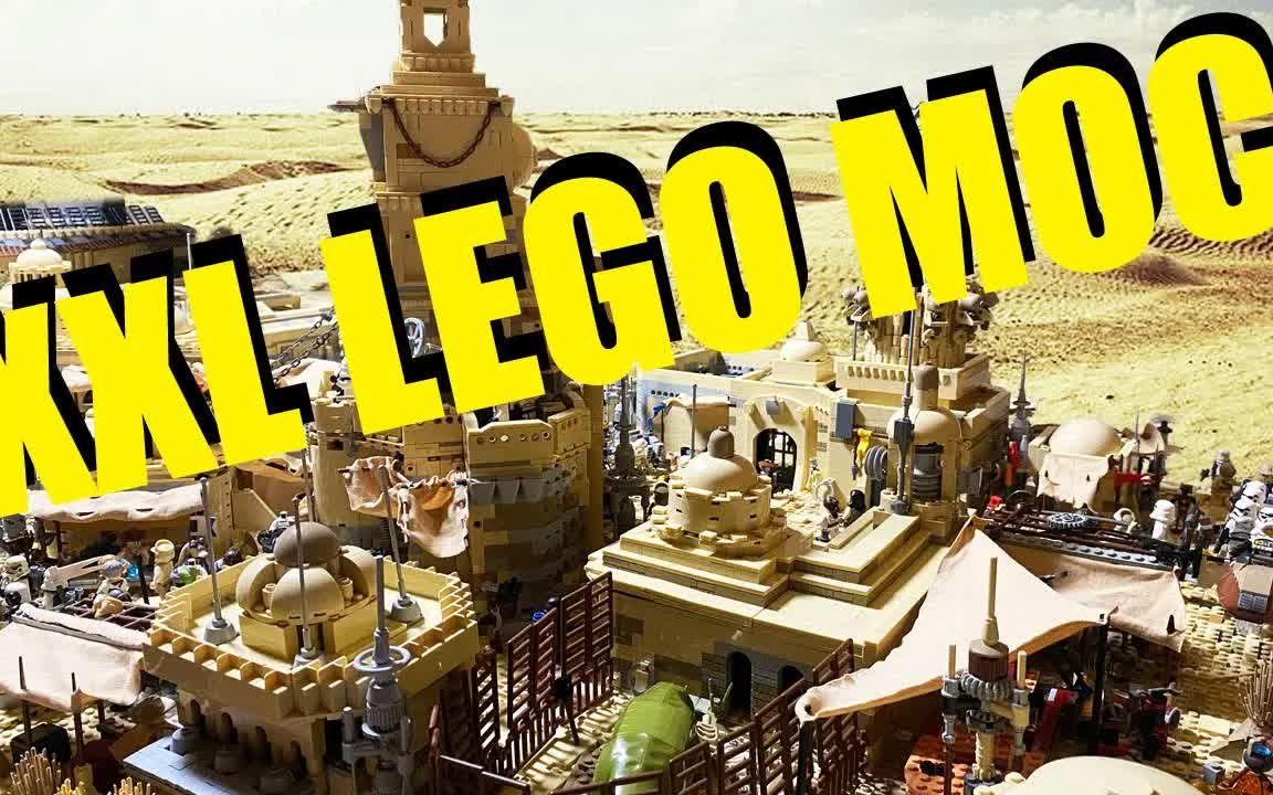 乐高星球大战moc逃离戒严中的塔图因细节爆炸超出你的想象