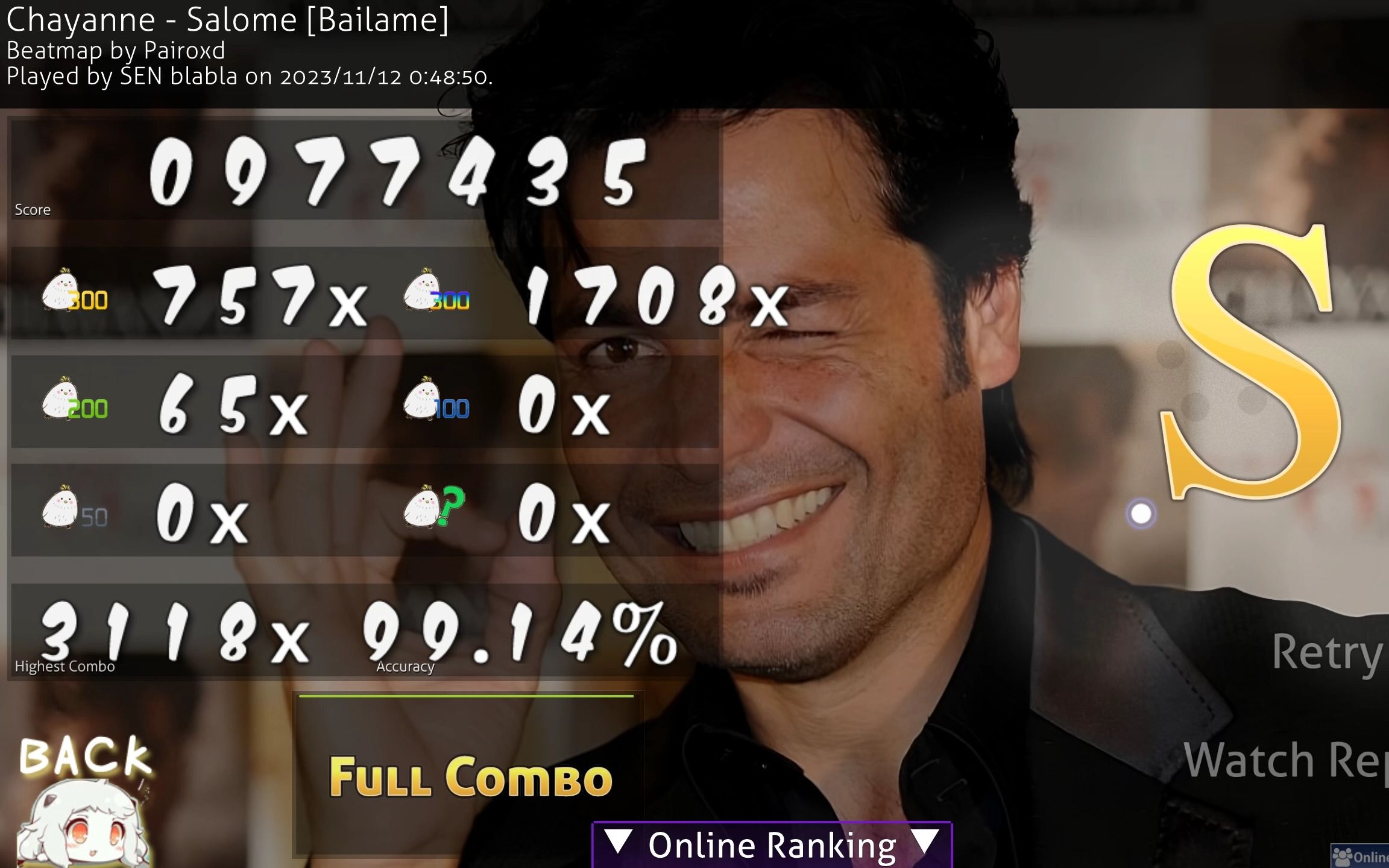 [OSU!Mania 4K]Chayanne  Salom㩣€★3.29】哔哩哔哩bilibiliOSU