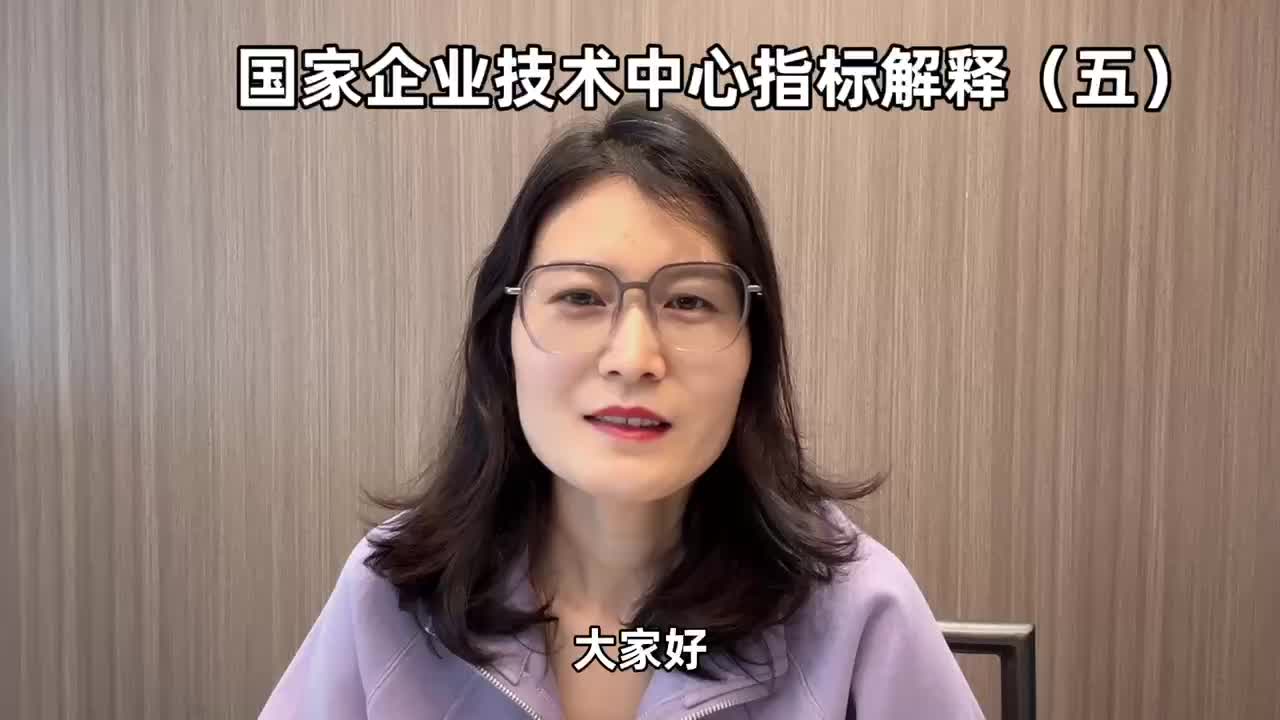 国家企业技术中心申报指标解释(五)哔哩哔哩bilibili