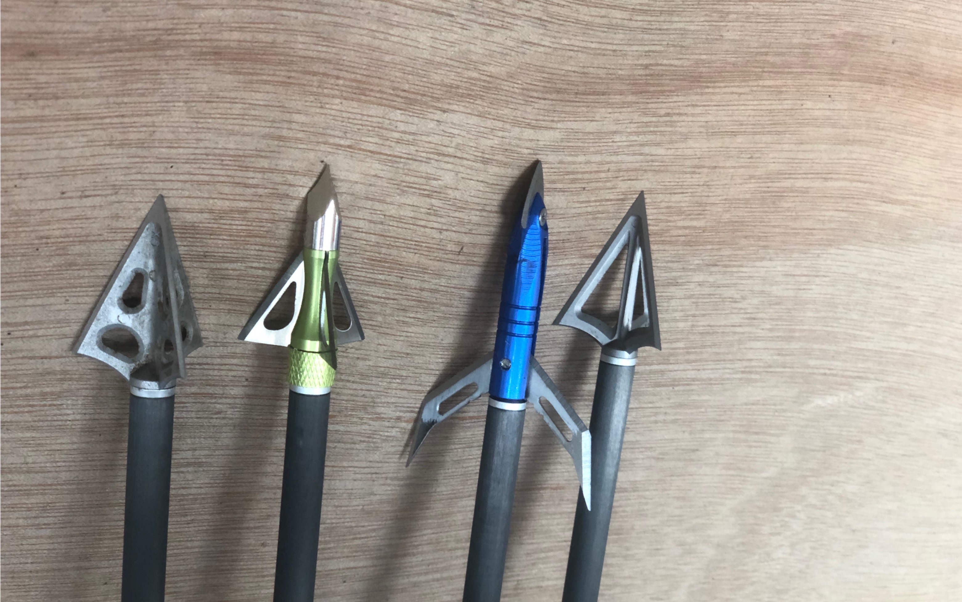 今天4种猎箭头实测,慢动作讲解,近,10轮实验,排名第一g5第二愤怒第三