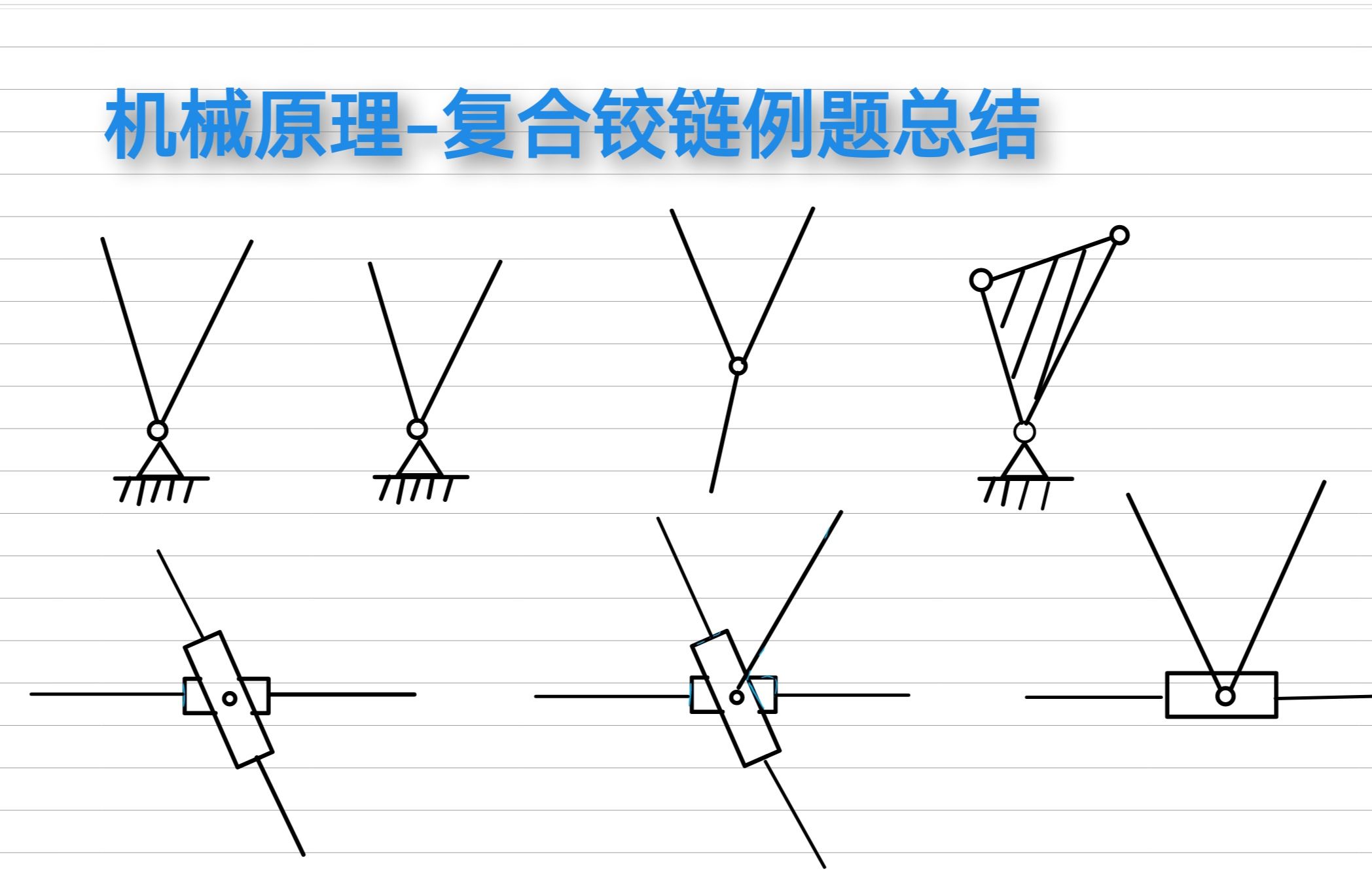 复合铰链的概念图片