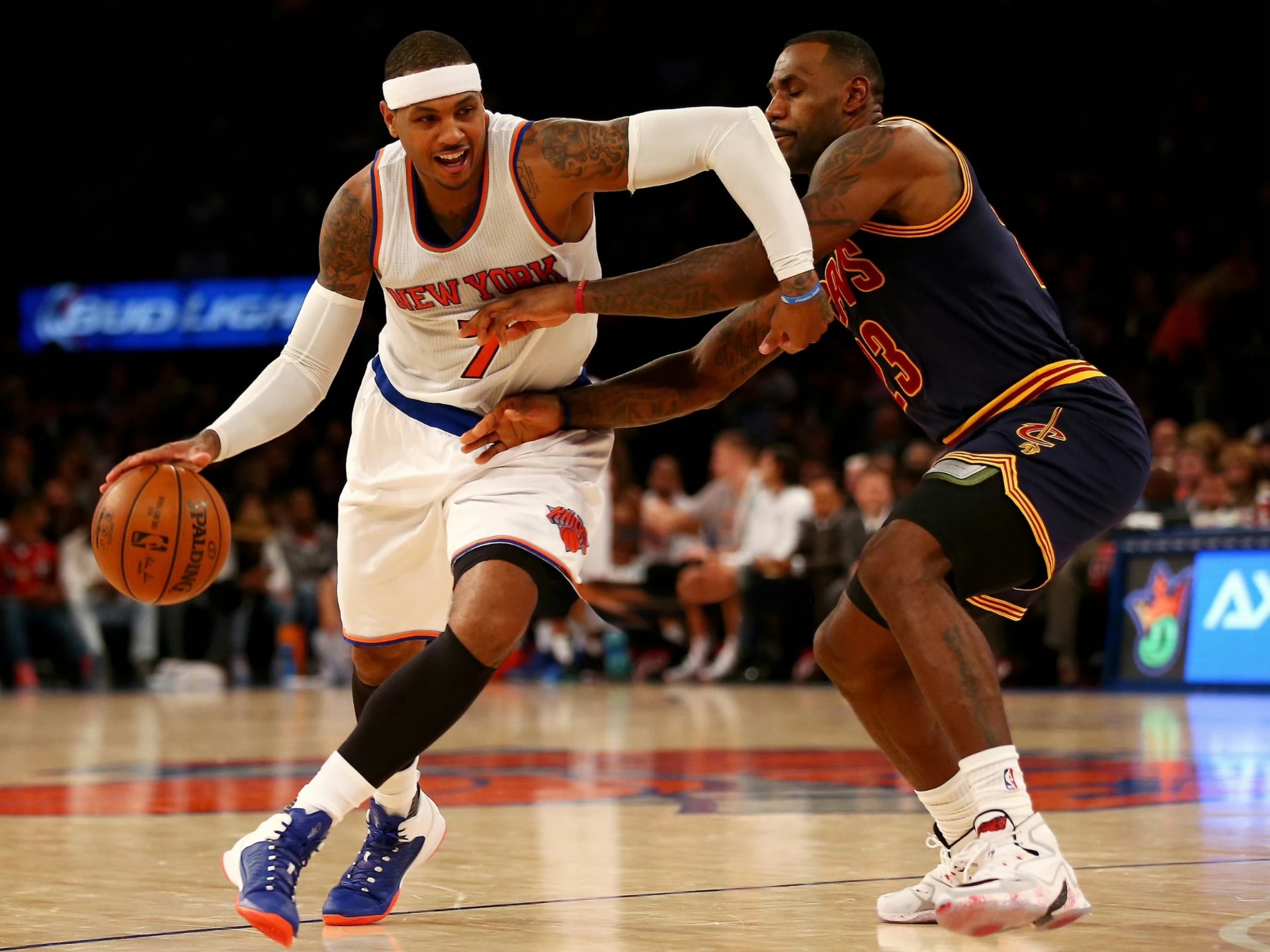 nba2k25《尼克斯安东尼vs骑士詹姆斯!接球扣篮绝杀!》