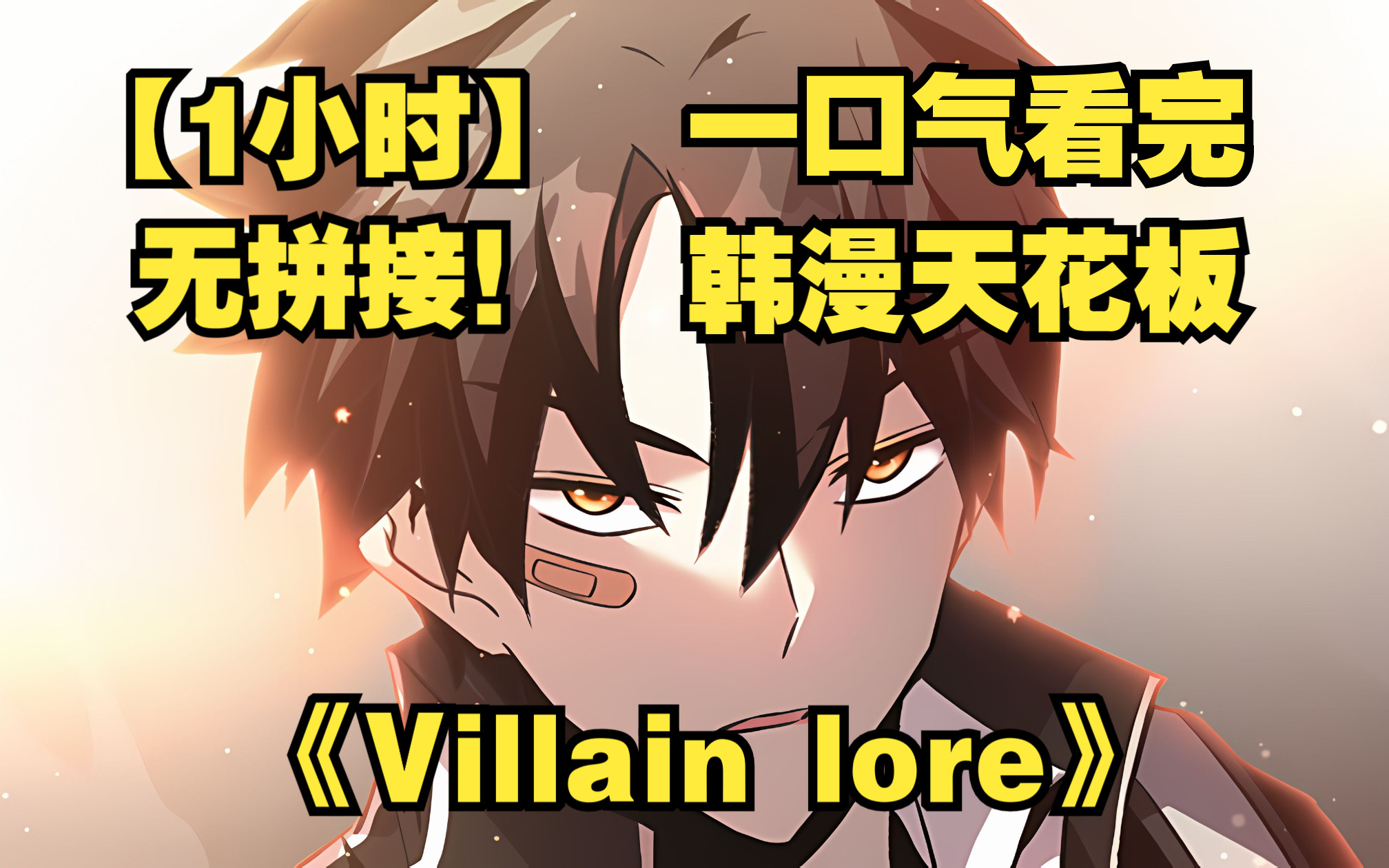 [图]【1小时】一口气看完韩漫天花板《Villain lore》