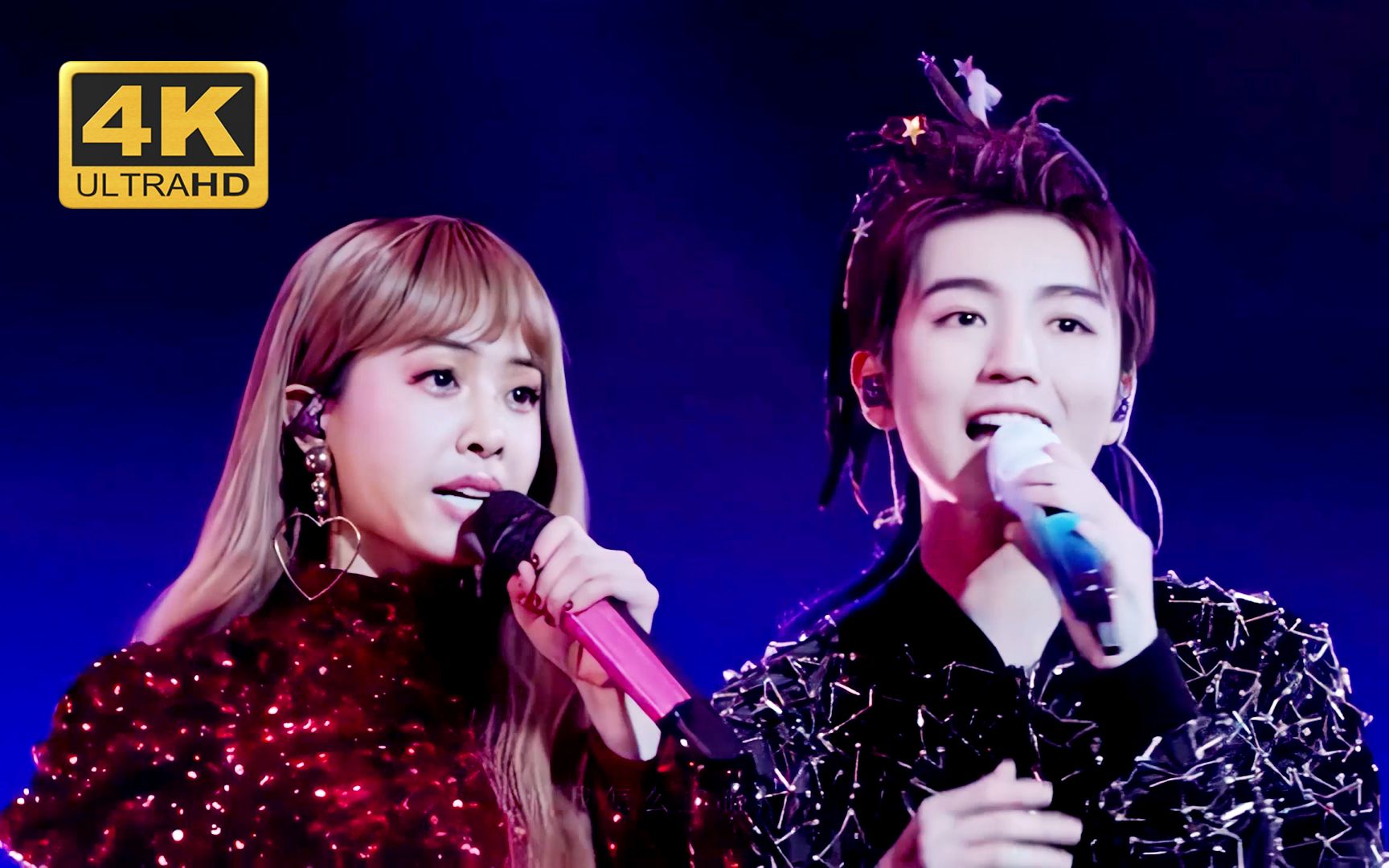 【4k修复】王俊凯 蔡依林《心引力》,原唱yyds!