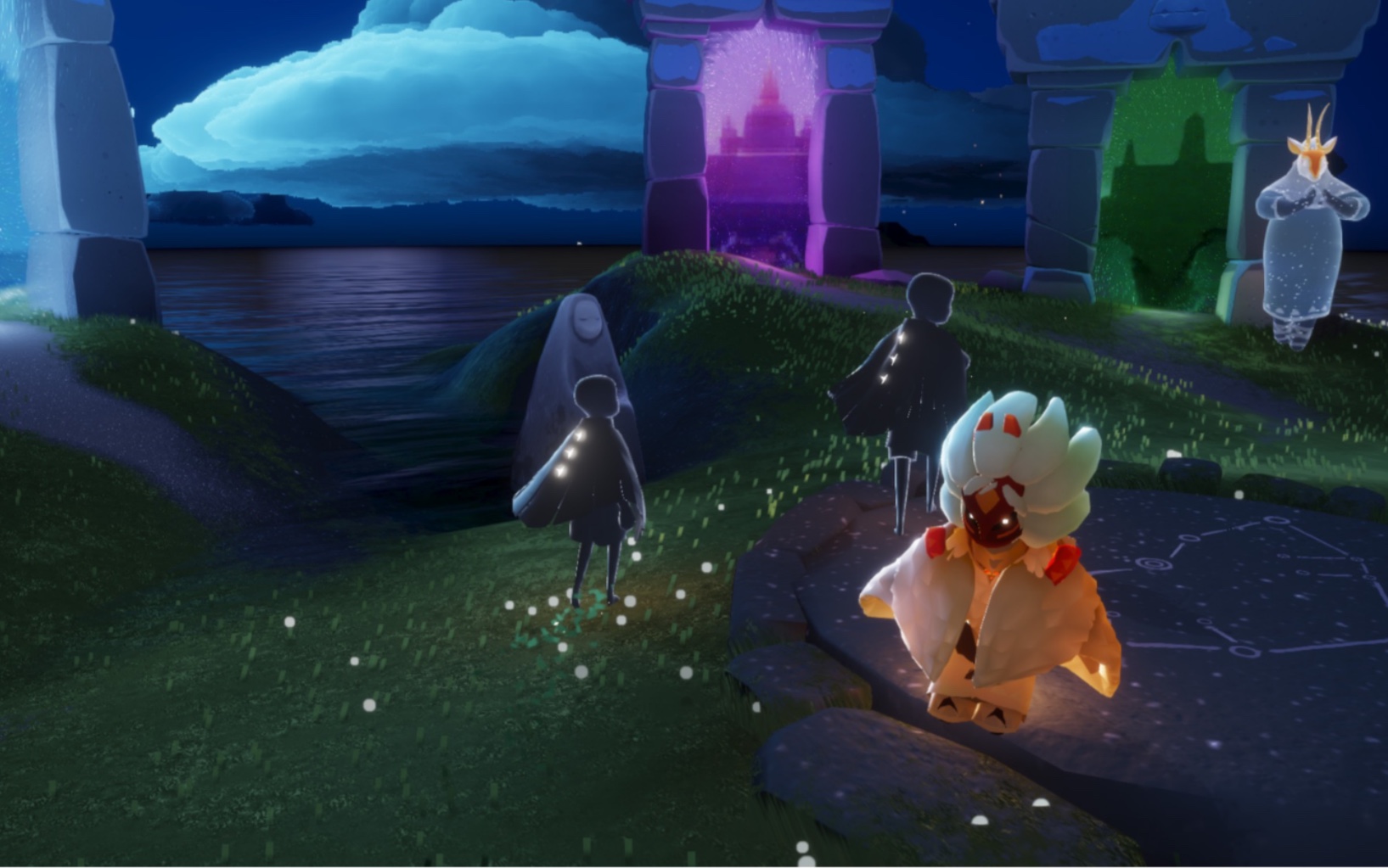 《sky光遇》竖琴演绎-大鱼海棠(和弦)