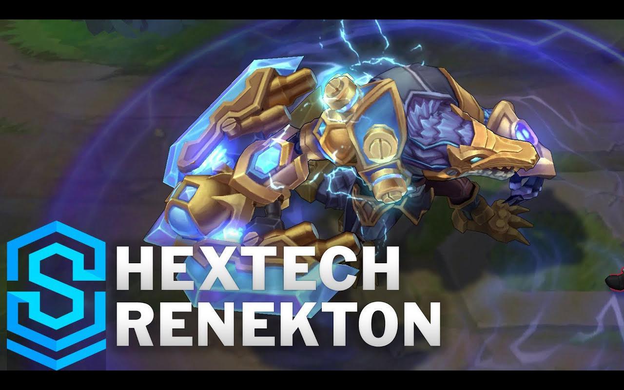 「皮肤档案室」雷克顿·荒漠屠夫 —— 海克斯科技 - 英雄联盟_哔哩